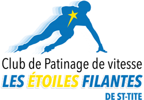 Logo Club de patinage de vitesse Les Étoiles Filantes de St-Tite