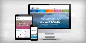 Nouveau site Web de la municipalité de Lac-aux-Sables