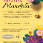 Atelier de création de Mandalas