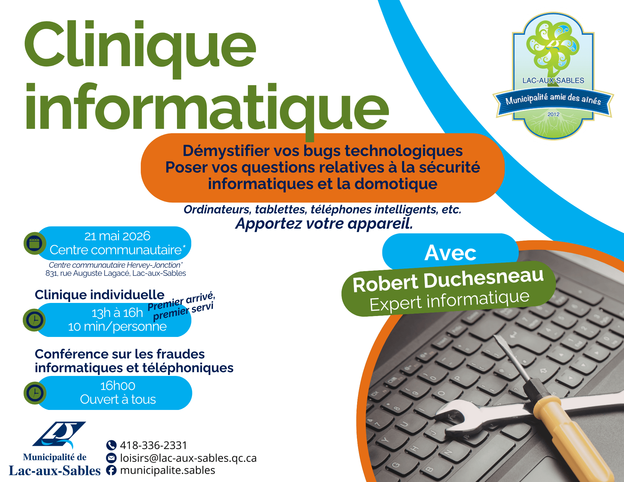Clinique informatique - Démystifier vos bugs technologiques